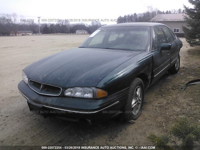 1G2HX52K9XH213989 - 1999 PONTIAC BONNEVILLE SE GREEN photo 2