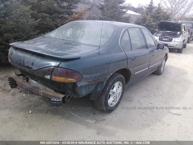 1G2HX52K9XH213989 - 1999 PONTIAC BONNEVILLE SE GREEN photo 4