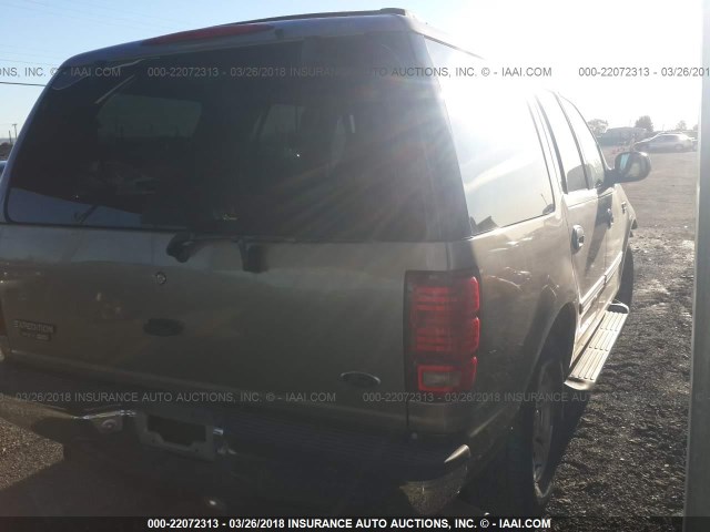 1FMRU15W91LB42244 - 2001 FORD EXPEDITION XLT Champagne photo 4