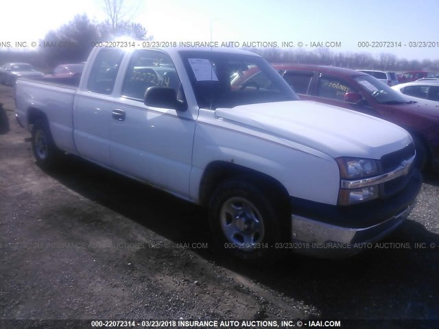 2GCEC19V241314180 - 2004 CHEVROLET SILVERADO C1500 WHITE photo 1