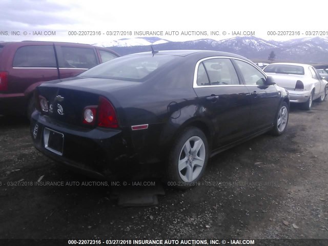 1G1ZG57N88F245762 - 2008 CHEVROLET MALIBU LS 黑色 照片 4