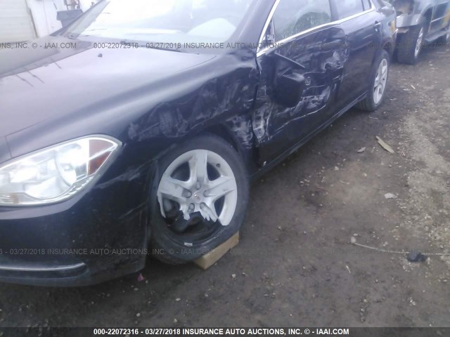 1G1ZG57N88F245762 - 2008 CHEVROLET MALIBU LS 黑色 照片 6