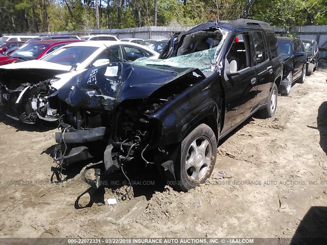 1GNES16S966101601 - 2006 CHEVROLET TRAILBLAZER EXT LS/EXT LT BLACK photo 2