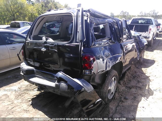 1GNES16S966101601 - 2006 CHEVROLET TRAILBLAZER EXT LS/EXT LT BLACK photo 4