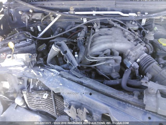 5N1ED28Y53C636931 - 2003 NISSAN XTERRA XE/SE BLUE photo 10