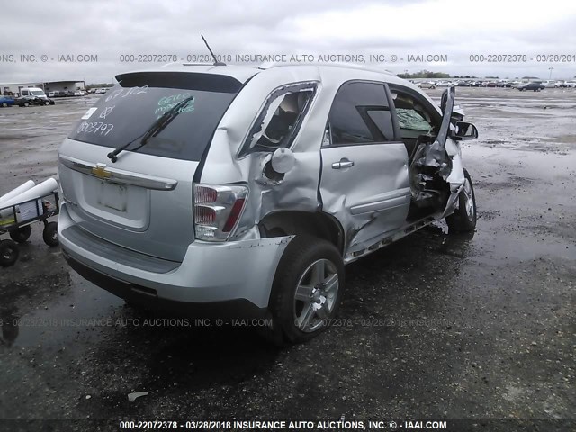 2CNDL73F996208878 - 2009 CHEVROLET EQUINOX LTZ SILVER photo 4