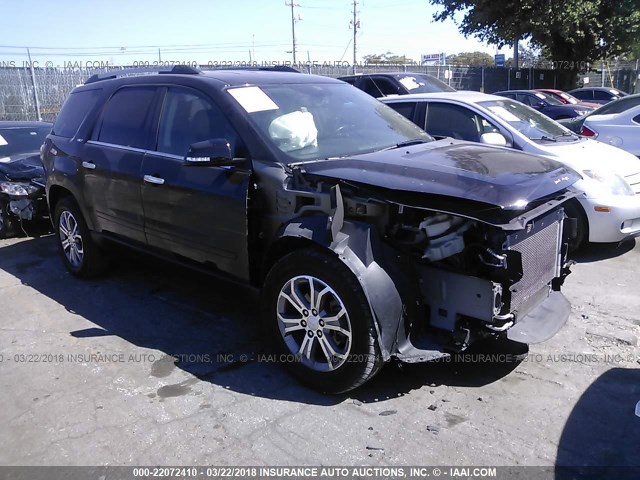 1GKKRRKD1GJ183971 - 2016 GMC ACADIA SLT-1 BLACK photo 1