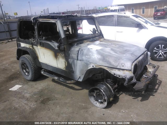 1J4F449S26P725717 - 2006 JEEP WRANGLER / TJ SPORT WHITE photo 1