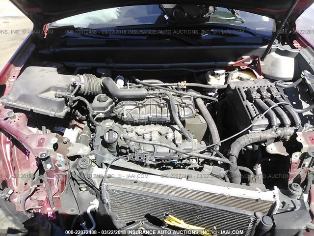 3GYFNBEY2AS620178 - 2010 CADILLAC SRX PERFORMANCE COLLECTION Қызыл фото 10