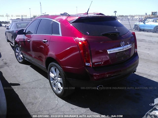 3GYFNBEY2AS620178 - 2010 CADILLAC SRX PERFORMANCE COLLECTION Қызыл фото 3