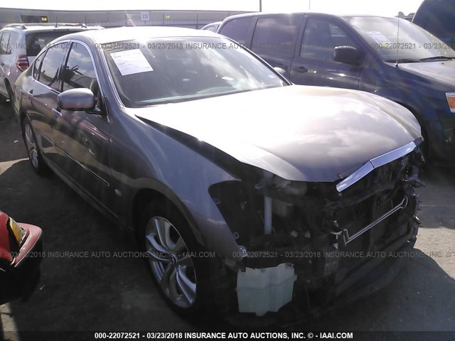 JNKAY01E78M605224 - 2008 INFINITI M35 SPORT GRAY photo 1