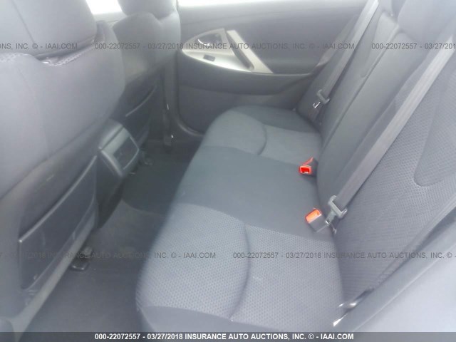 4T1BE46K39U835506 - 2009 TOYOTA CAMRY SE/LE/XLE SILVER photo 8