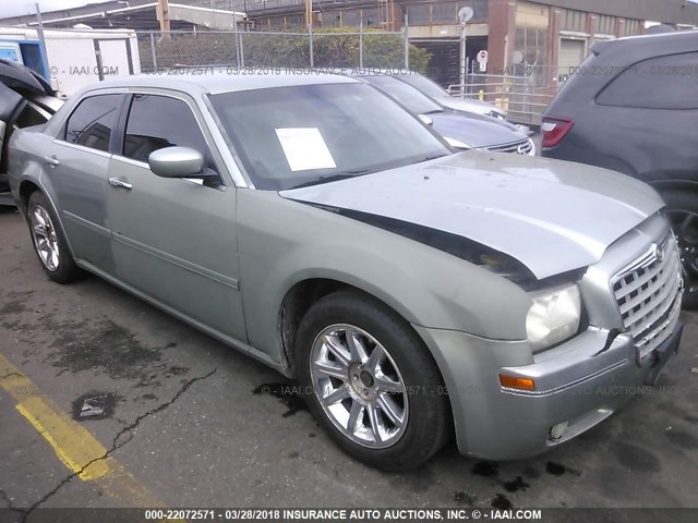 2C3JA53G95H665252 - 2005 CHRYSLER 300 TOURING SILVER photo 1