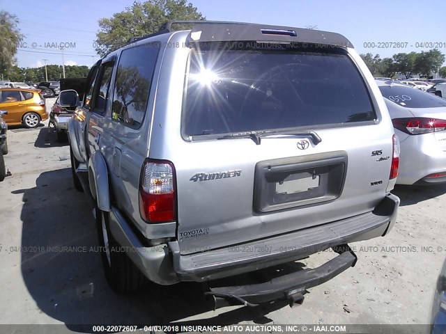 JT3HN86R810338583 - 2001 TOYOTA 4RUNNER SR5 SILVER photo 6