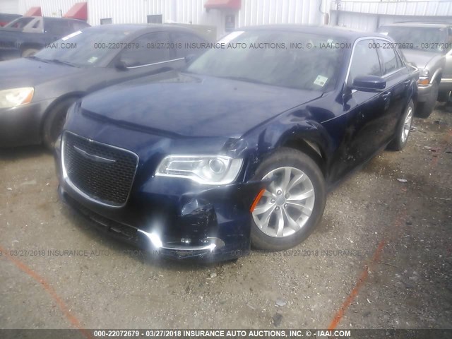 2C3CCAAGXFH904386 - 2015 CHRYSLER 300 LIMITED BLUE photo 6