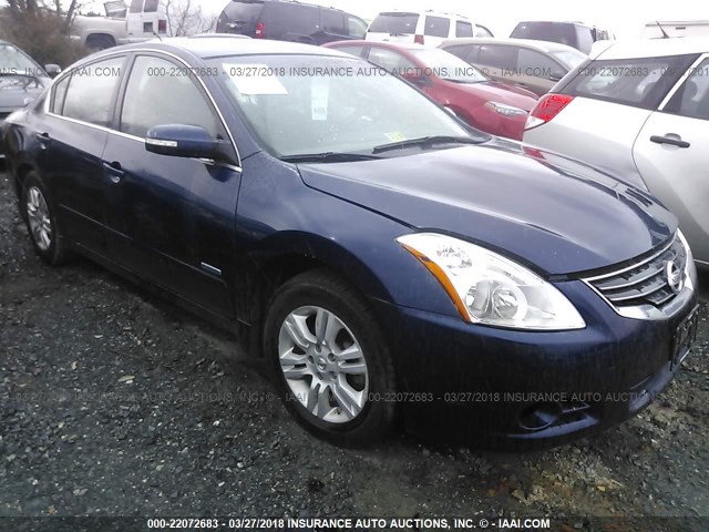 1N4CL2AP1AC187458 - 2010 NISSAN ALTIMA HYBRID Dark Blue photo 1