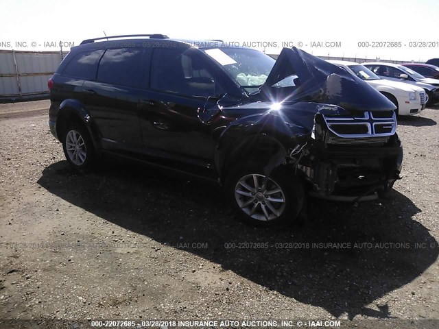 3C4PDCBG4DT705245 - 2013 DODGE JOURNEY SXT BLACK photo 1