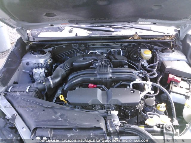 JF2GPABC0H8229123 - 2017 SUBARU CROSSTREK PREMIUM ბეჟი ფოტო 10