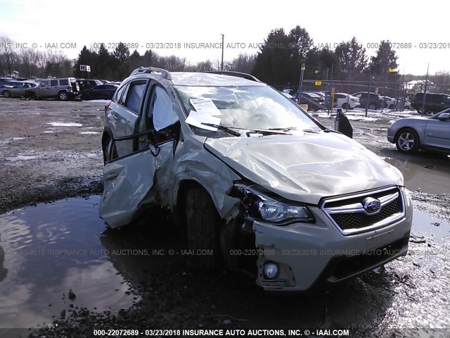 JF2GPABC0H8229123 - 2017 SUBARU CROSSTREK PREMIUM ბეჟი ფოტო 6