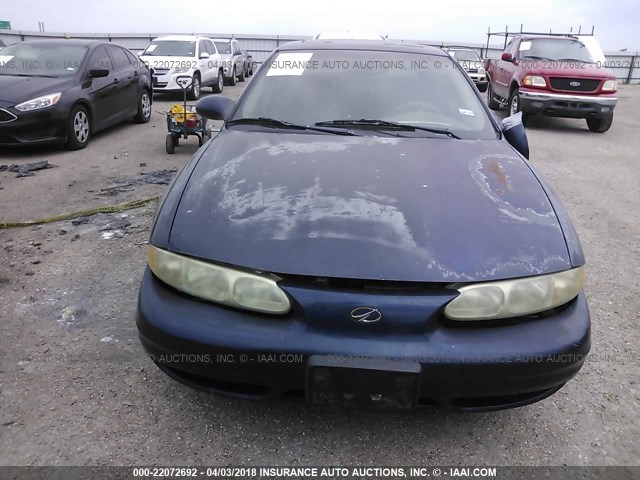 1G3NF52E9YC321944 - 2000 OLDSMOBILE ALERO GLS 黑色 照片 6