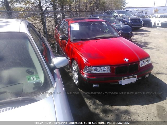 WBACB4328SFM04379 - 1995 BMW 325 I AUTOMATIC წითელი ფოტო 1
