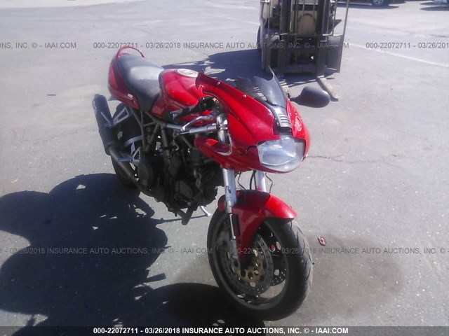 ZDM1LA3K1XB000087 - 1999 DUCATI 750 SS RED photo 1