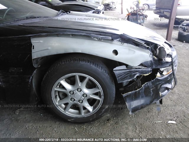 2G1FP22K622160135 - 2002 CHEVROLET CAMARO BLACK photo 6