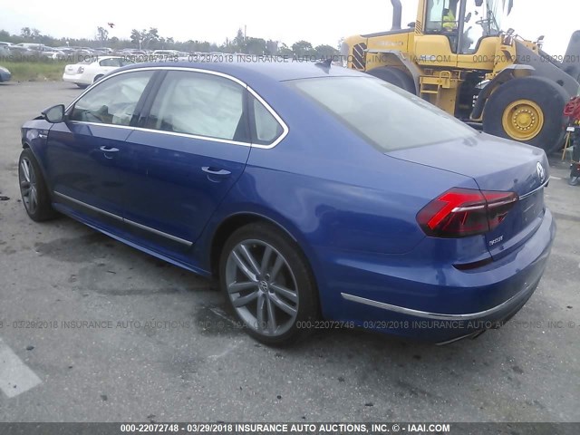 1VWDT7A30HC002395 - 2017 VOLKSWAGEN PASSAT R-LINE Mavi foto 3
