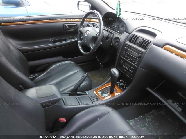 2T1CF28P93C607761 - 2003 TOYOTA CAMRY SOLARA SE/SLE 绿色 照片 5