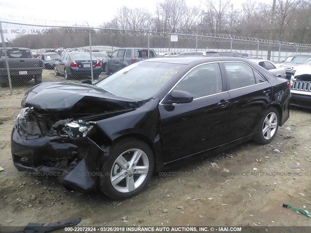 4T1BF1FK0EU777442 - 2014 TOYOTA CAMRY L/SE/LE/XLE 黑色 照片 2