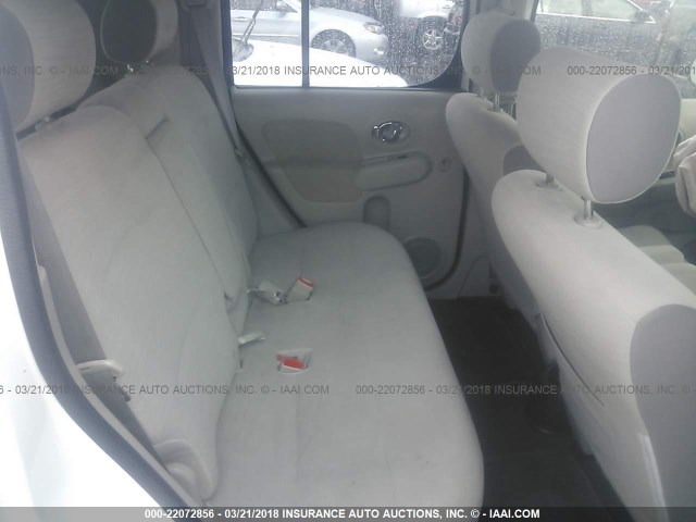 JN8AZ2KR3ET351271 - 2014 NISSAN CUBE S/SL WHITE photo 8