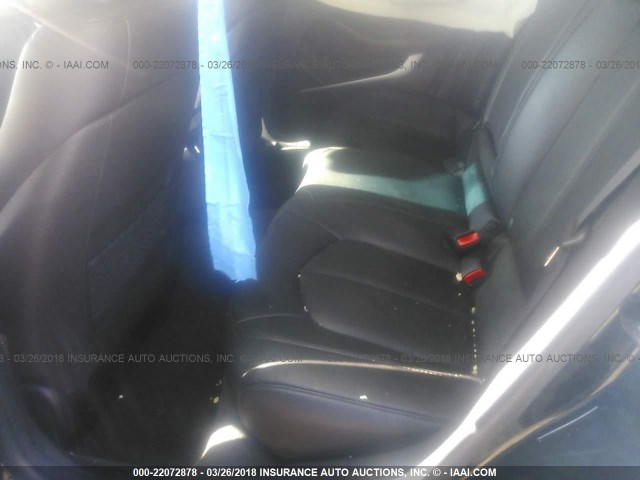 1G6DF577280183626 - 2008 CADILLAC CTS BLACK photo 8