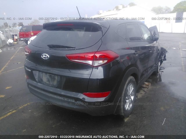 KM8J33A44GU217340 - 2016 HYUNDAI TUCSON LIMITED/SPORT AND ECO/SE BLACK photo 4