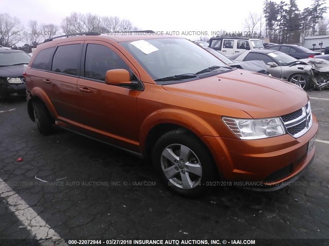 3D4PG1FG3BT516544 - 2011 DODGE JOURNEY MAINSTREET ORANGE photo 1