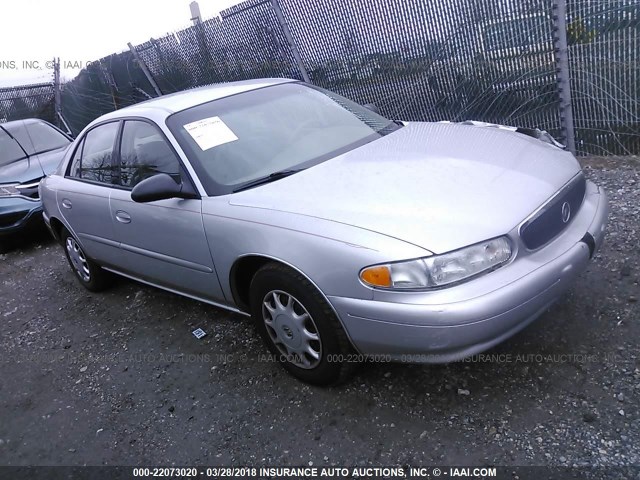 2G4WS52J931254799 - 2003 BUICK CENTURY CUSTOM SILVER photo 1