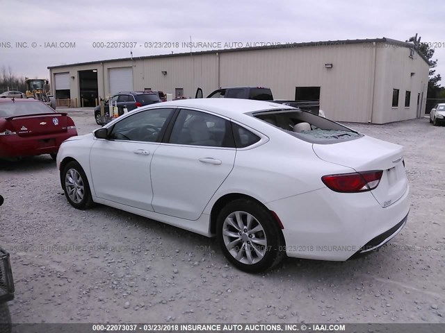 1C3CCCCB8FN528761 - 2015 CHRYSLER 200 C WHITE photo 3