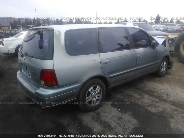 JHMRA186XTC009325 - 1996 HONDA ODYSSEY LX TEAL photo 4