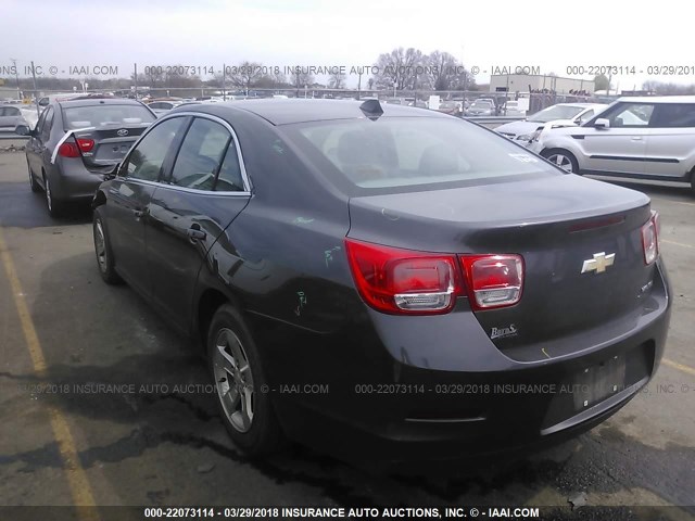 1G11B5SA0DF341413 - 2013 CHEVROLET MALIBU LS 深棕色 照片 3