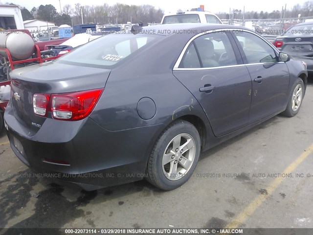 1G11B5SA0DF341413 - 2013 CHEVROLET MALIBU LS 深棕色 照片 4