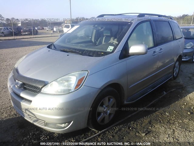 5TDZA22C34S035772 - 2004 TOYOTA SIENNA XLE/XLE LIMITED TAN photo 2