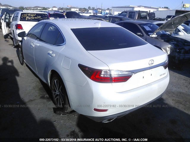 58ABK1GG8JU085728 - 2018 LEXUS ES 350 WHITE photo 3