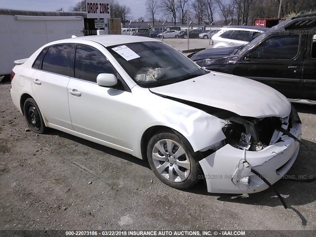 JF1GE61649H506554 - 2009 SUBARU IMPREZA 2.5I WHITE photo 1