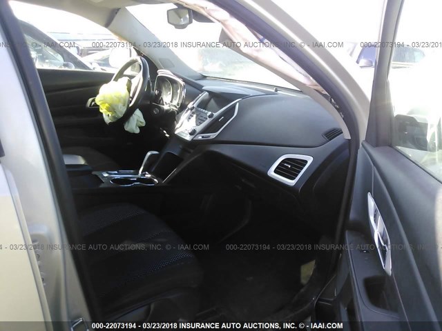 2GKALSEK1D6369615 - 2013 GMC TERRAIN SLE TAN photo 5