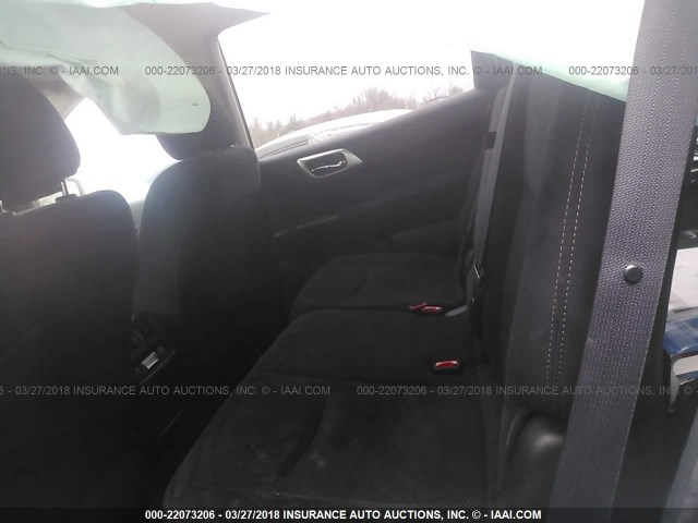 5N1AR2MM0EC655117 - 2014 NISSAN PATHFINDER S/SV/SL/PLATINUM 蓝色 照片 8