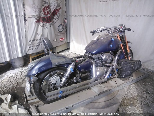 JKBVNKB1X7A013096 - 2007 KAWASAKI VN1600 B BLUE photo 4