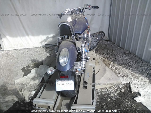 JKBVNKB1X7A013096 - 2007 KAWASAKI VN1600 B BLUE photo 6