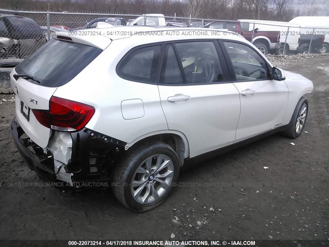 WBAVL1C52EVR94054 - 2014 BMW X1 XDRIVE28I თეთრი ფოტო 4