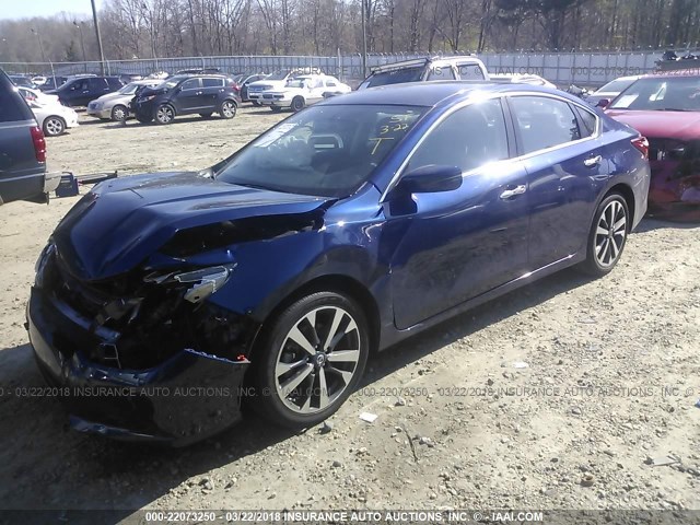 1N4AL3AP2GC225625 - 2016 NISSAN ALTIMA 2.5/S/SV/SL/SR BLUE photo 2