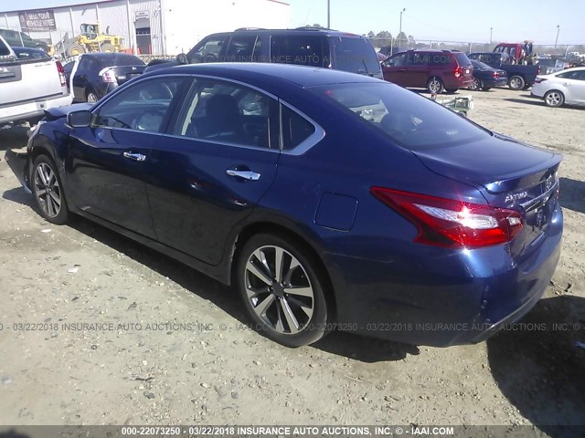 1N4AL3AP2GC225625 - 2016 NISSAN ALTIMA 2.5/S/SV/SL/SR BLUE photo 3