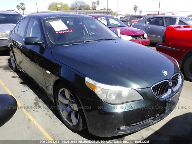 WBANA53544B848011 - 2004 BMW 525 I GREEN photo 1